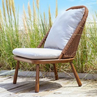 Outdoor Wicker Furniture Set Patio Weaving Rattan Chair with Cushion