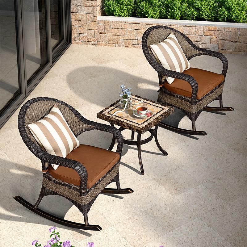 70% Discount Stock Rattan Furniture Sets Patio Furniture Shipment Immediately