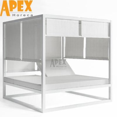 Factory Direct Sale Outdoor Patio Home Furniture Waterproof Aluminum Daybed