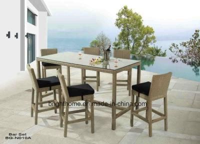 Aluminium Patio Bar Chair and Table Outdoor Furniture