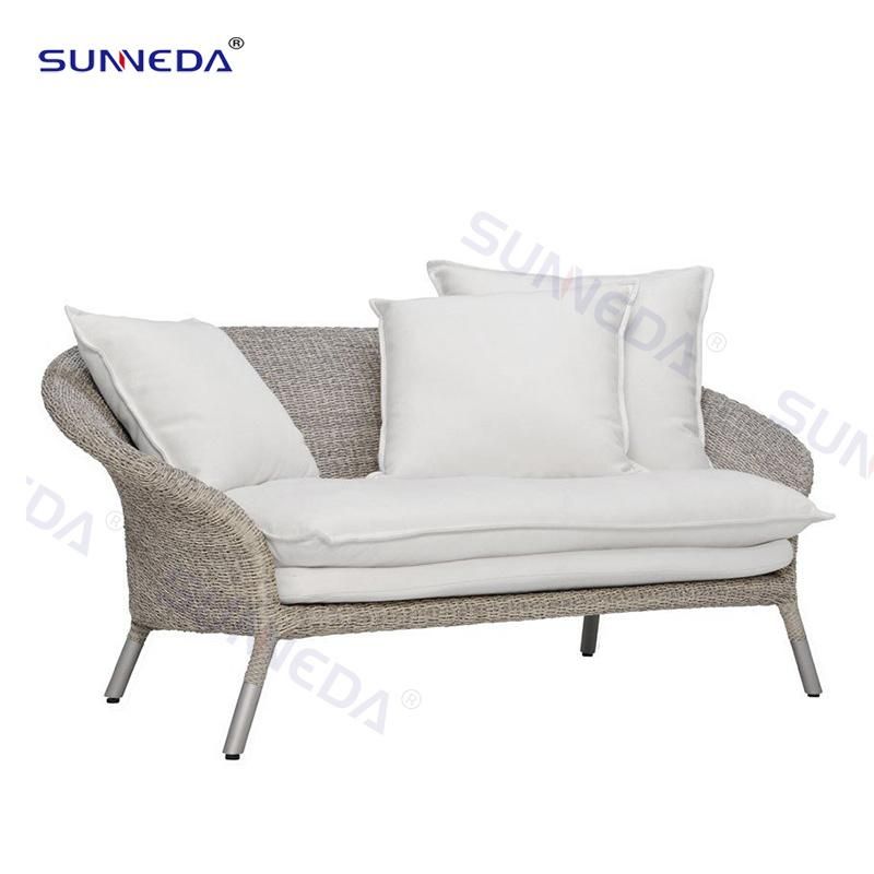 Popular Outdoor Rattan Sofa Coffee Table Set Leisure Sofa