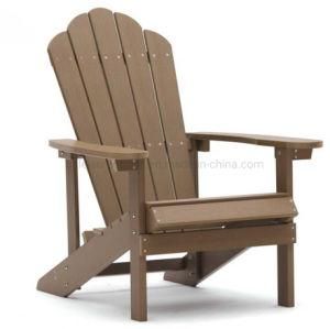 Fade-Resistant Single Lounge Chair All-Weather Chair for Fire Pit Side &amp; Garden Adirondack Chair