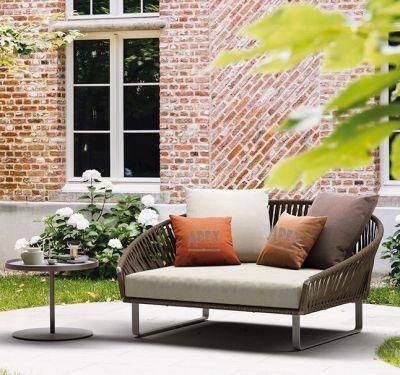 Outdoor Garden Patio Bistro Resort Rattan Rope Daybed