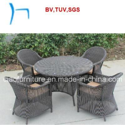 F-Hotel Restaurant Wicker Dining Table