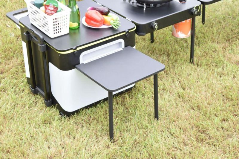 Luxury Portable Integrated Outdoor Mobile Kitchen Station BBQ Grill