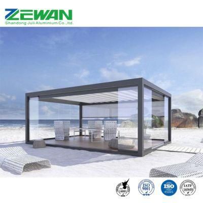 Aluminum Bioclimatic Pergola Aluminium Pergola Decoration Garden Roof Aluminium Awning