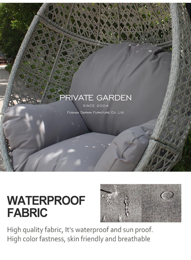 Cane Basket Rattan Hammock Kd Design Balcony Garden Egg Outdoor Hang Swing Chair