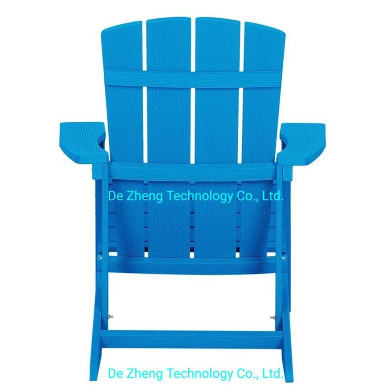 Recycle Plastic Wood Poly Wood Beach Chair for Hotel Resort Pool Side with Carton Packing