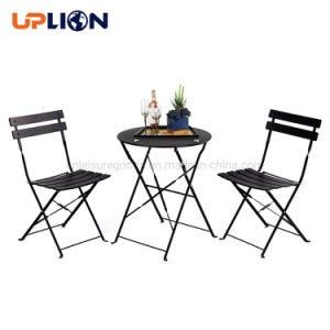 Garden Yard Patio Grand Patio Balcony Set, Bistro Set 3 Pieces Folding Table and Chairs