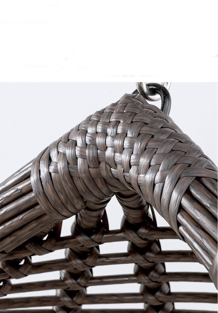 Modern Outdoor Design Garden Patio Wicker Hanging Egg Swing Chair