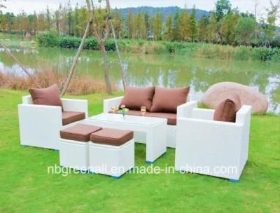 Hot Sale Wicker Patio Outdoor Rattan Garden Sofa Furniture (GN-9103S)