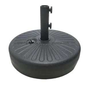 Most Popular Parasol Umbrella Resin Base Plastic Round Parasol Water Filled Umbrella Base