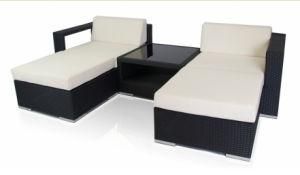 Outdoor Garden Rattan Wicker Furniture 5PCS Lounge Sunbed Set