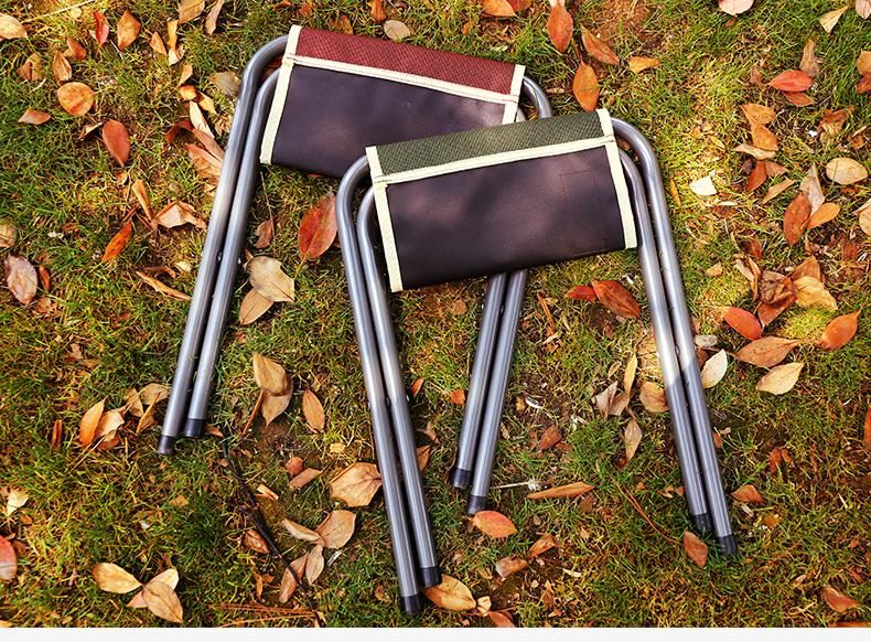 Aluminum Outdoor Garden Short Folding Chair