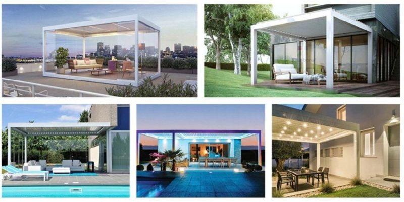 Waterproof Aluminum Gazebo for Front Door Shading
