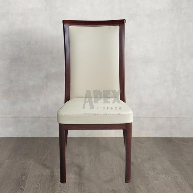 Upholstered Aluminum Banquet Hall Dining Chair