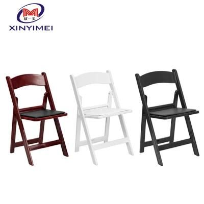 Factory Sale Colorful Strong Foldable Outdoor Resin Chair