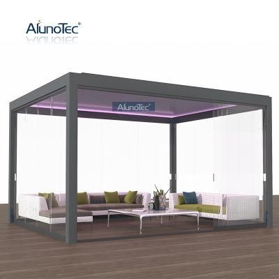 Windproof Waterproof AlunoTec Solid Plywood Box Packing Outdoor Adjust Aluminum Pavilion