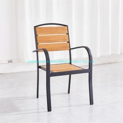 Balcony New Aluminum Metal Furniture Design Luxury Outdoor Dining Sets Garden Furniture Patio Chair Set