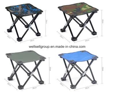 600d Portable Ultra-Light Iron Fishing Stool Folding Stool