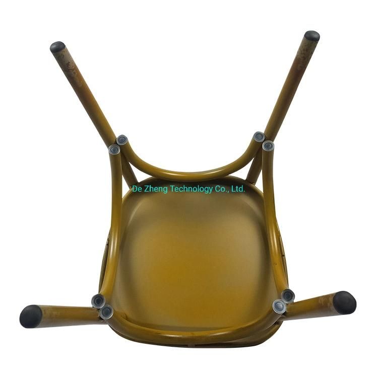 American Style Natural Color Aluminum Luxury Outdoor Restaurant Cafe Chair Set