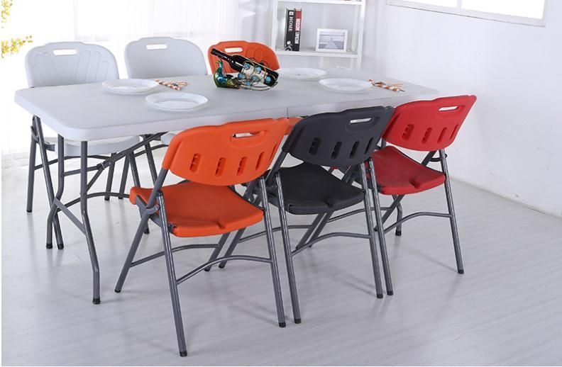 2020 Hot Sold Metal Portable Outdoor Reataurant Garden Hotel Dining Folding Chair