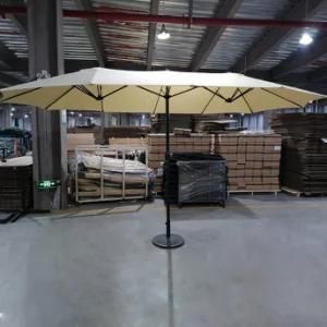 15FT Patio Umbrella Double-Sided Outdoor Market Umbrella Garden Parasol