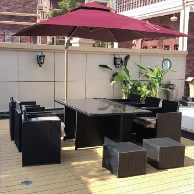 Outdoor Table Chair Rattan Chair Combination Courtyard Balcony Leisure