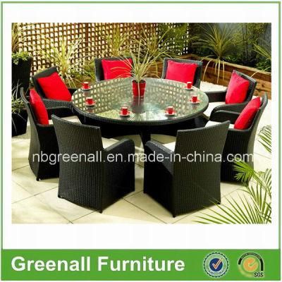 Wicker Round Tables and Chairs Patio/Garden Rattan Outdoor Furniture