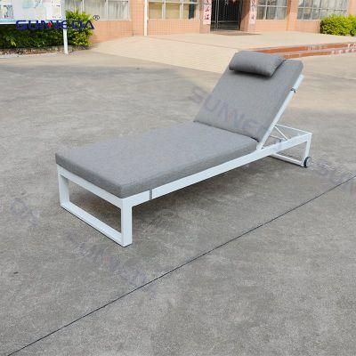 Aluminum Simple Modern Sunlounge Leisure Garden Furniture