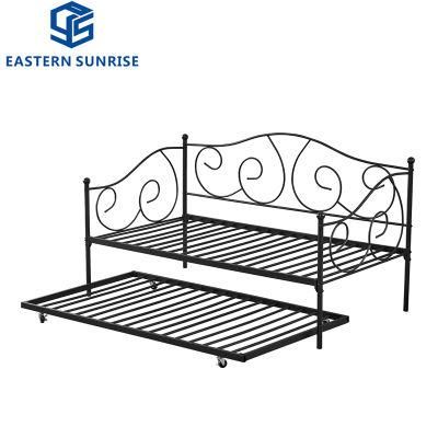 Garden Sunbed with Cushion Outdoor Leisure Chaise Deck Daybed Furniture