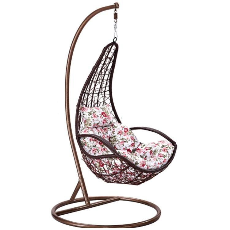 Fancy Modern Leisure Home Hotel Garden Patio Rattan Hanging Swing Chairs