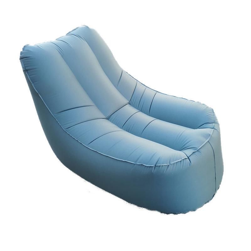 Fast Inflatable Air Sleeping Chair Camping Bed Beach Air Sofa for Indoor and Outdoor