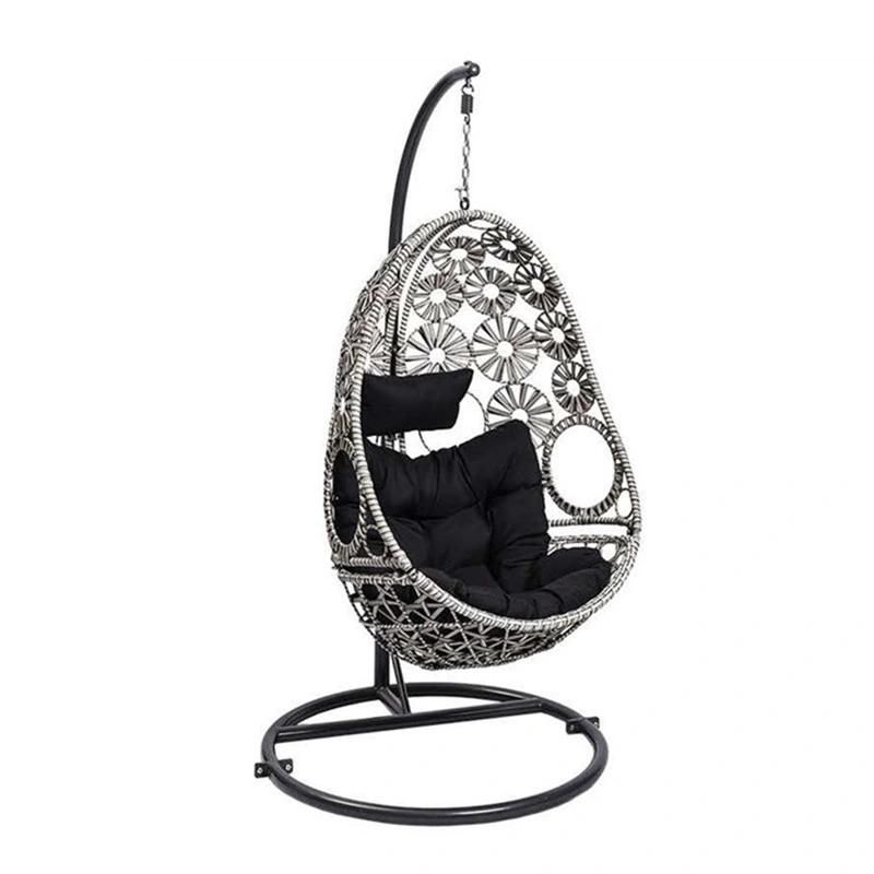 Leisure Morden Style Outdoor Rattan Hanging Garden Swing Chair