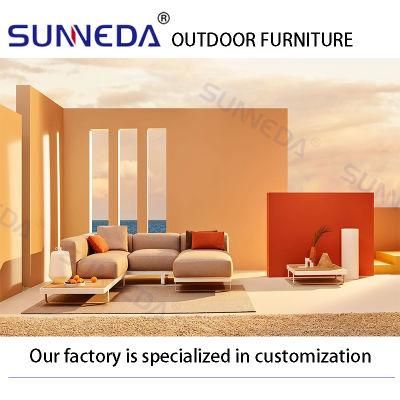 Nordic Style Waterproof Comfortable Modern Countryside Popular Lounger Sofa Set
