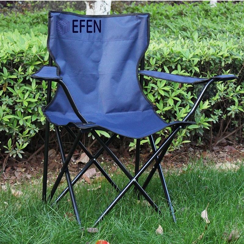 Picnic Folding Travel Beach Portable Foldable Camping Chair with Armrest