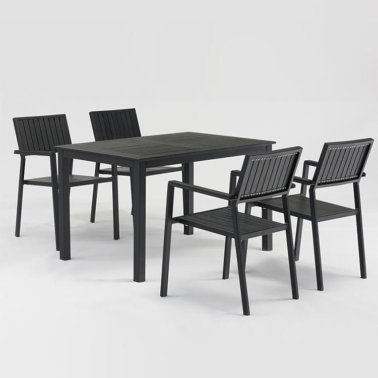 New Design All Aluminum Profile Furniture Garden Set for Outdoor