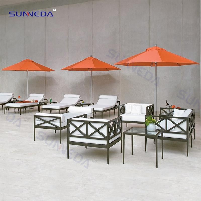 Modern Simple Design Sofa Set with Advanced Welding Procedure