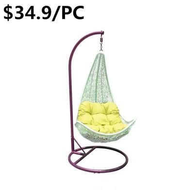 Wholesale Customized Wicker Rattan Patio Leisure Hotel Egg Swing Chair
