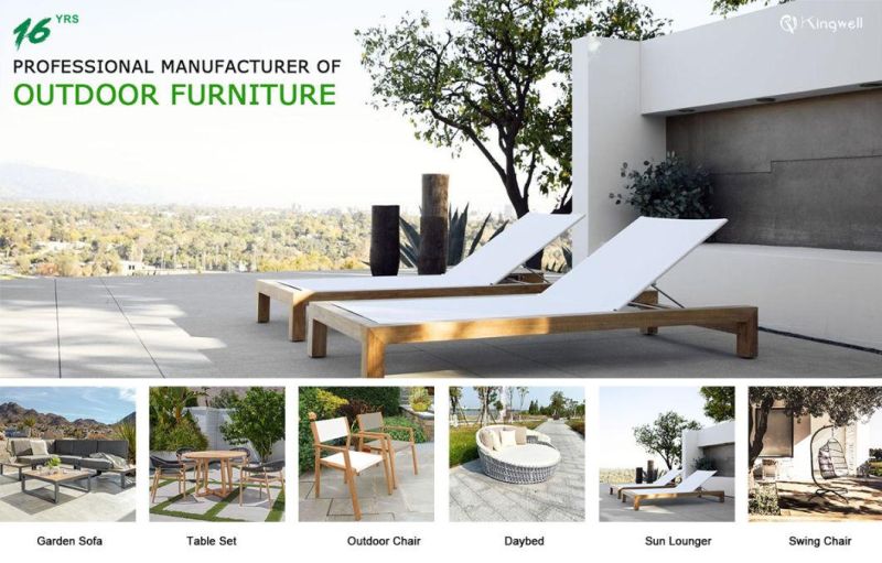 Leisure Outdoor Rattan Furniture Waterproof Sunscreen Open-Air Big Round Swing Day Bed Hanging Daybed Use Modern