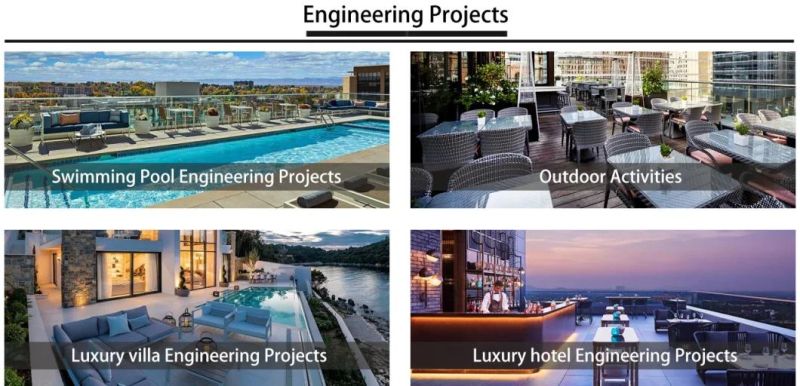 Hotel Patio Swimming Pool Side Leisure New Style Reclining Lounge