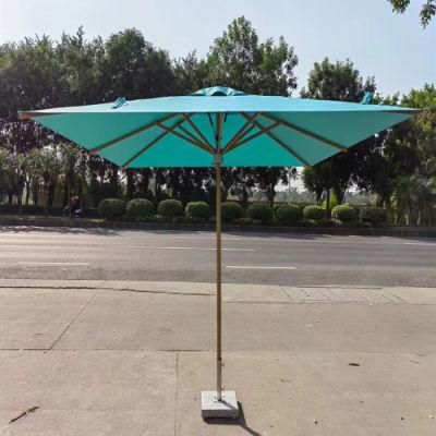 Wholesale Economical Outdoor Leisure Single Top Hydraulic Middle Pole Umbrella
