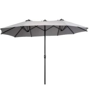 Factory Price 15FT Oversize Patio Umbrella Double-Sided Outdoor Market Large Parasol Umbrella