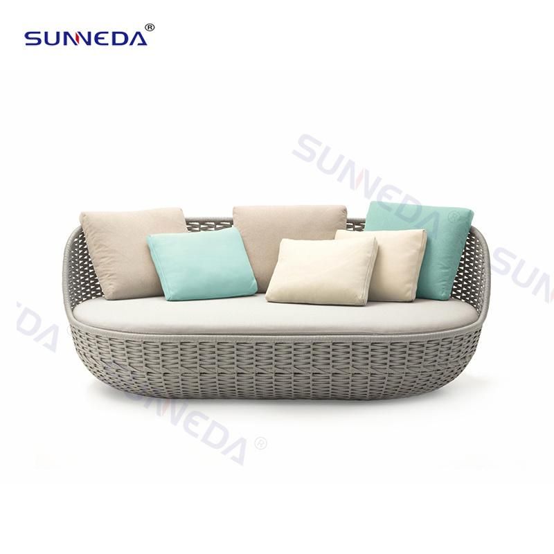 Modern Style Leisure Outdoor Sofa Courtyard Garden Sofa Set