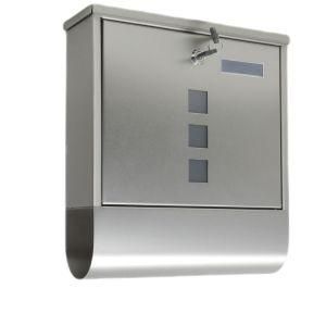 Outdoor Area Wall Mounted Stainless Steel Commercial Customized Logo Mailboxes
