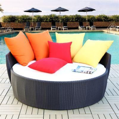 Modern Outdoor Furniture Patio Rattan Leisure Chair Wicker Sofa Bed Garden Daybed