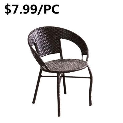 Best Selling Outdoor Furniture Hotel Wicker Leisure Dining Rattan Chair