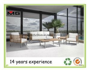 Garden Sofa Set Modern Outdoor Teak Wood Furniture
