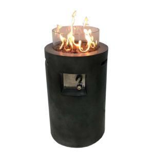 Rowy Fire Tube Fire Pit Propane Lp Light Weight