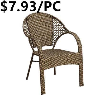 Wholesale Home Garden Cafe Outdoor Dining Bistro Swing Rattan Chair
